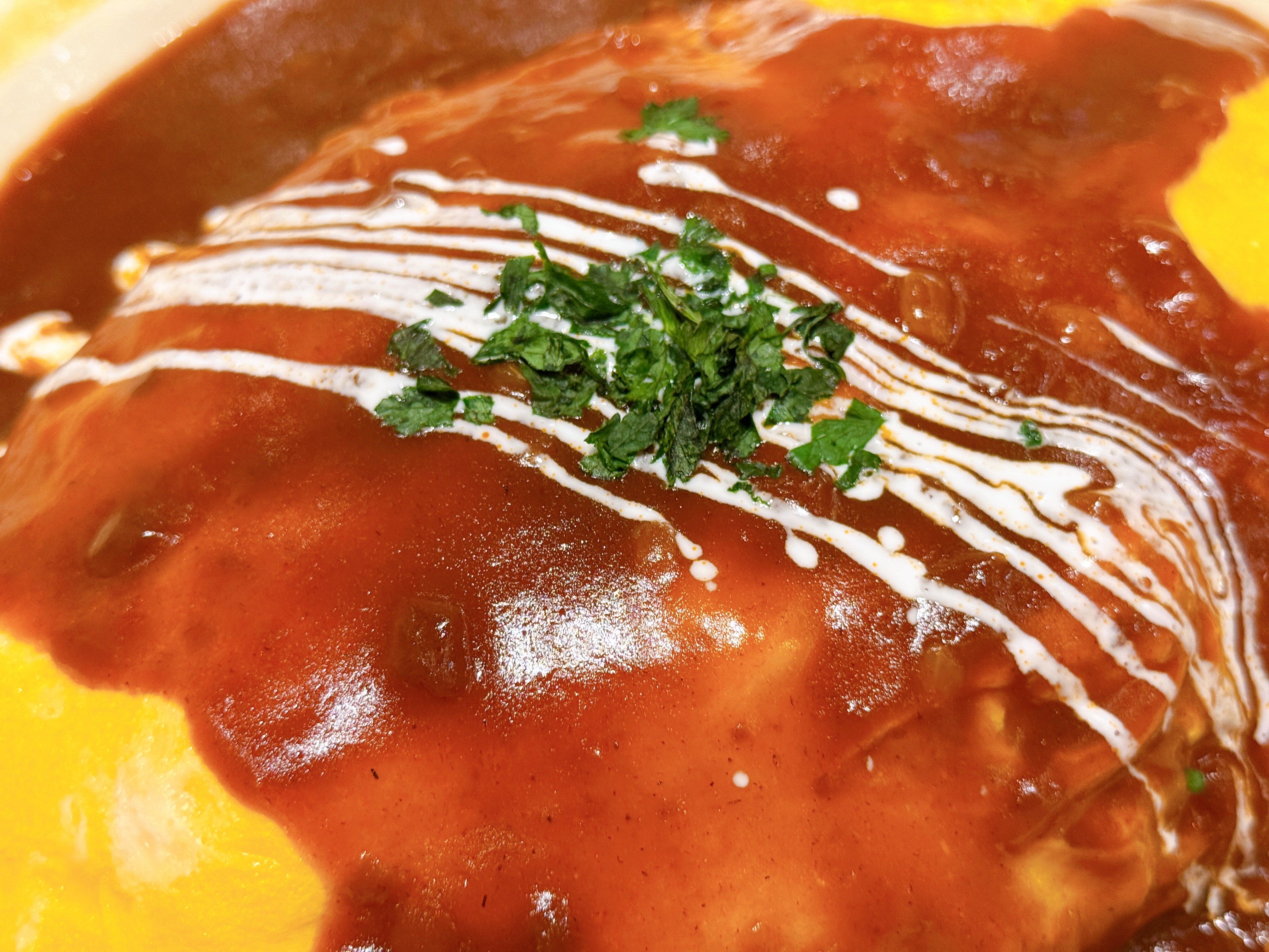 ボリューム満点の料理